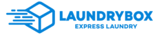 LOGO LAUNDRYBOX BLUE HORIZONTAL